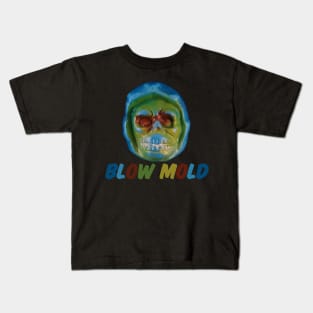 Skeletor Blow Mold Kids T-Shirt